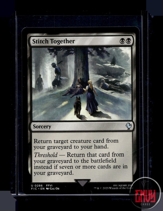 Stitch Together Lightly Played 286 Uncommon Commander: FINAL FANTASY