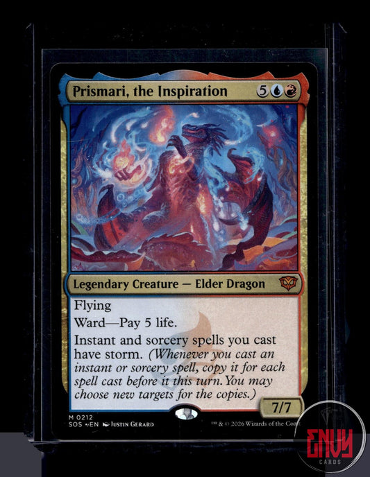 Prismari, the Inspiration Lightly Played 212 Mythic Secrets of Strixhaven