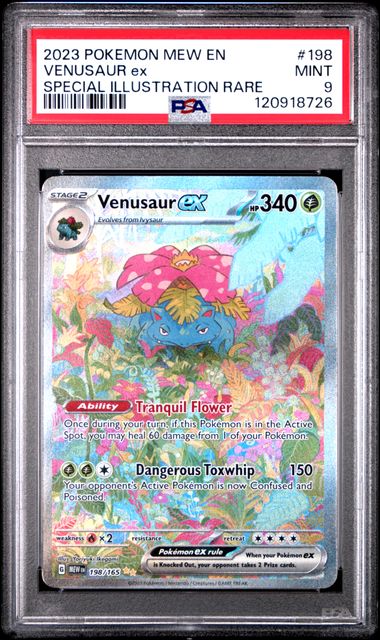Venusaur ex SIR S&V 151 198/165 PSA 9
