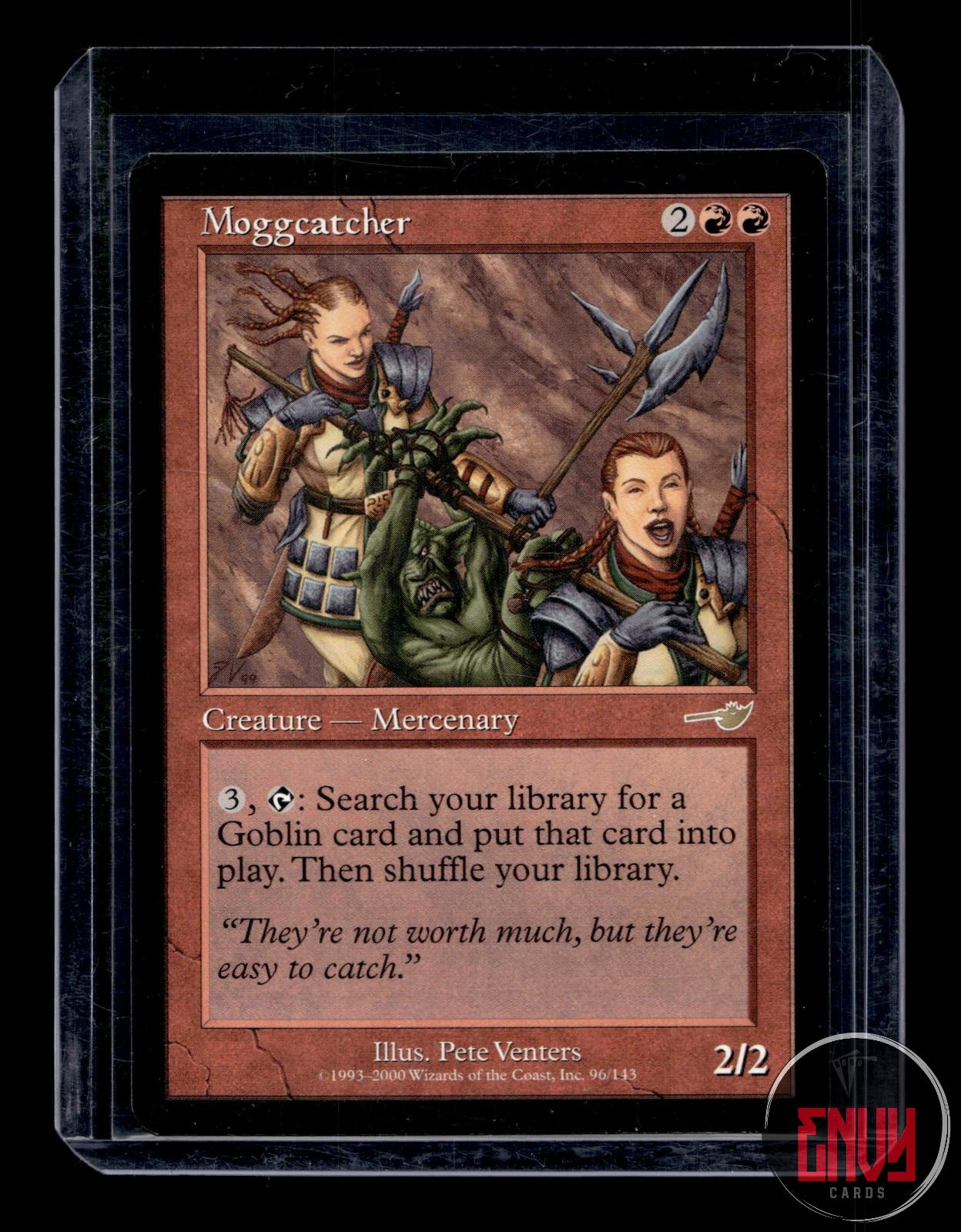 Moggcatcher Near Mint 96 Rare Nemesis Magic: The Gathering