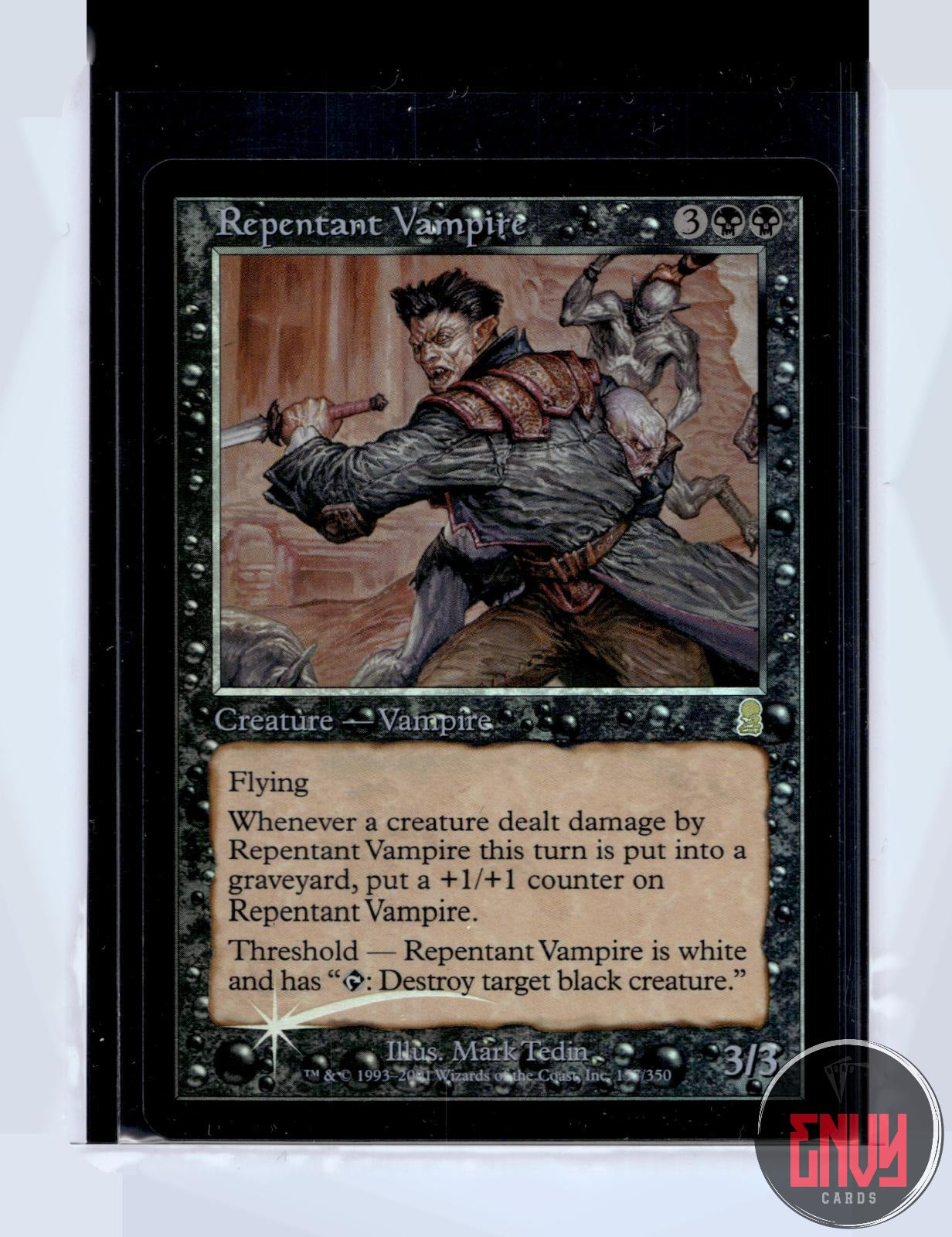 Repentant Vampire Lightly Played 157 Rare Odyssey Magic: The Gathering Foil