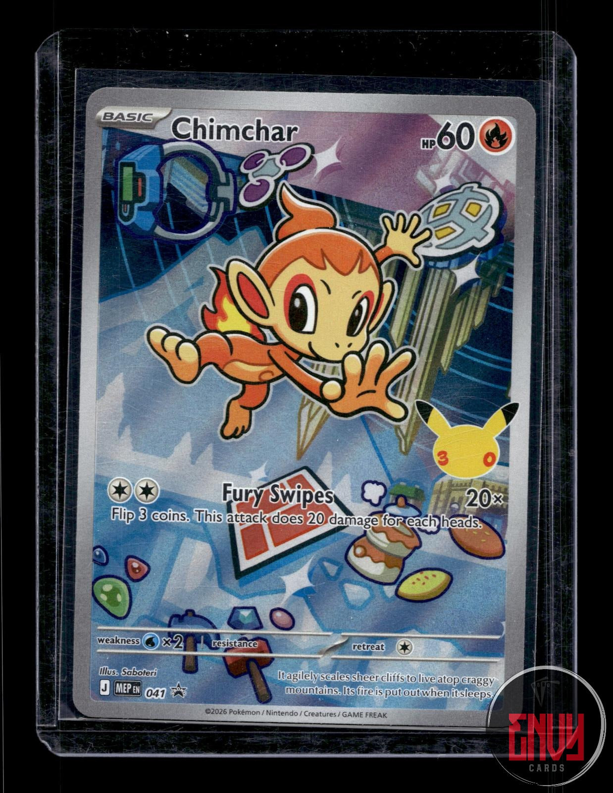 Chimchar Near Mint 041 Promo ME: Mega Evolution Promo Pokemon