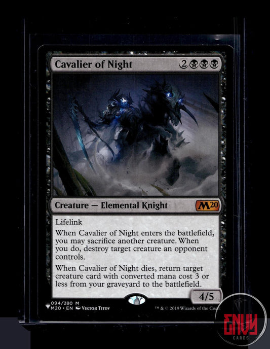 Cavalier of Night Lightly Played 094/280 Mythic The List Reprints