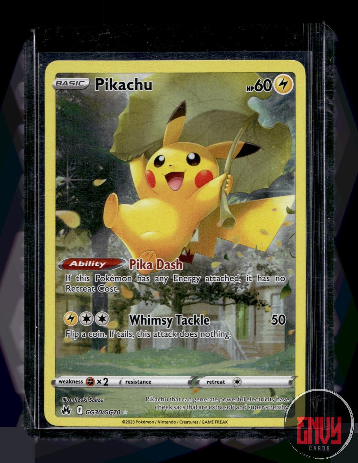 Pikachu NM GG30/GG70 Crown Zenith Galarian Gallery Pokemon Holo