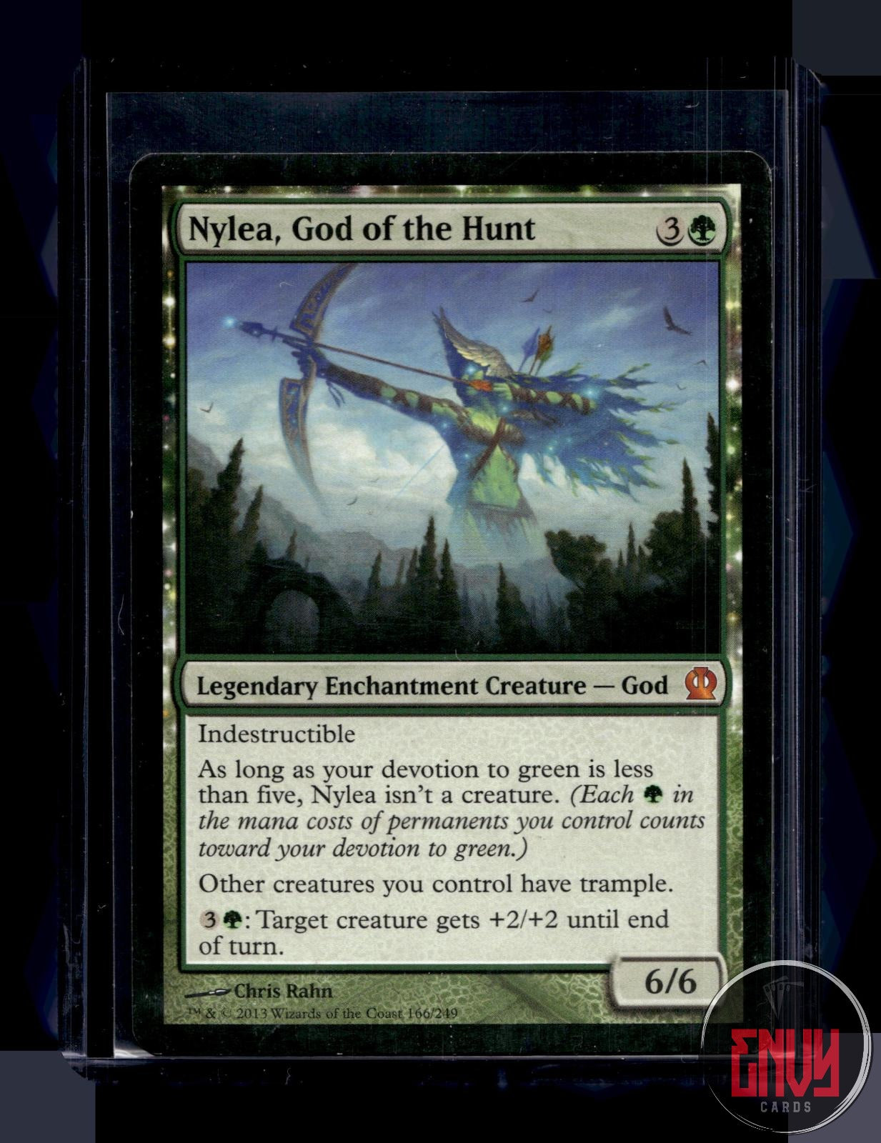 Nylea, God of the Hunt Lightly Played 166 Mythic Theros Magic: The Gathering