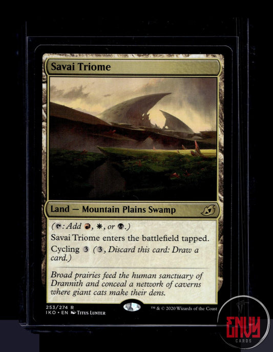Savai Triome Lightly Played 253 Rare Ikoria: Lair of Behemoths