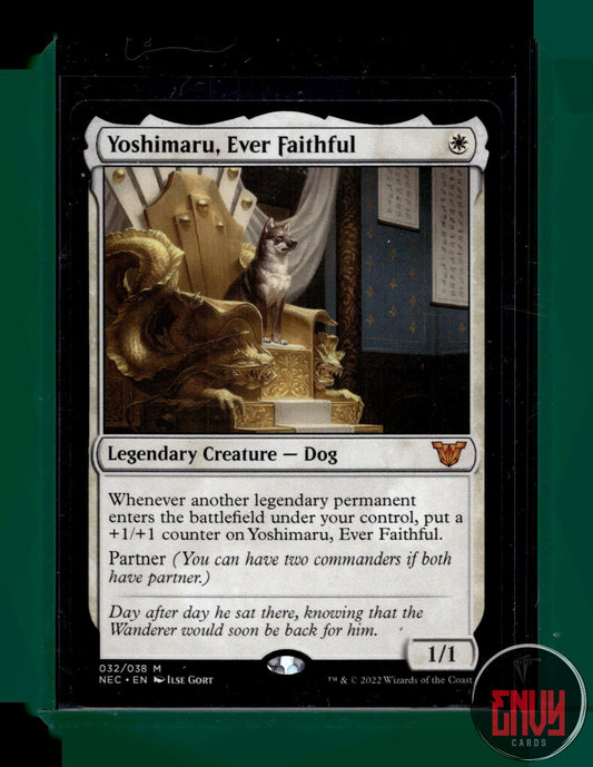 Yoshimaru, Ever Faithful NM 32 Commander: Kamigawa: Neon Dynasty 