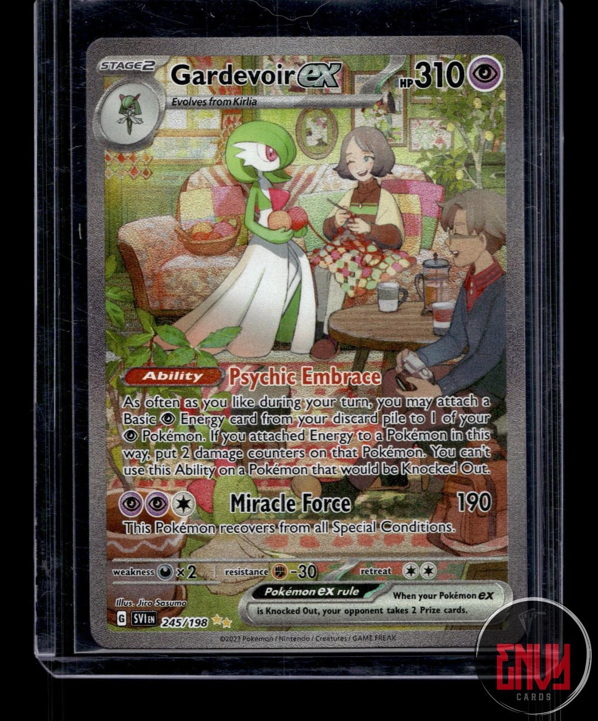 Gardevoir ex LP 245/198 SIR Scarlet & Violet Pokemon Holo