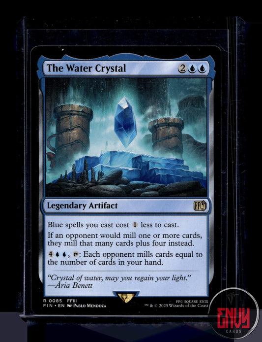 The Water Crystal Lightly Played 85 Rare FINAL FANTASY