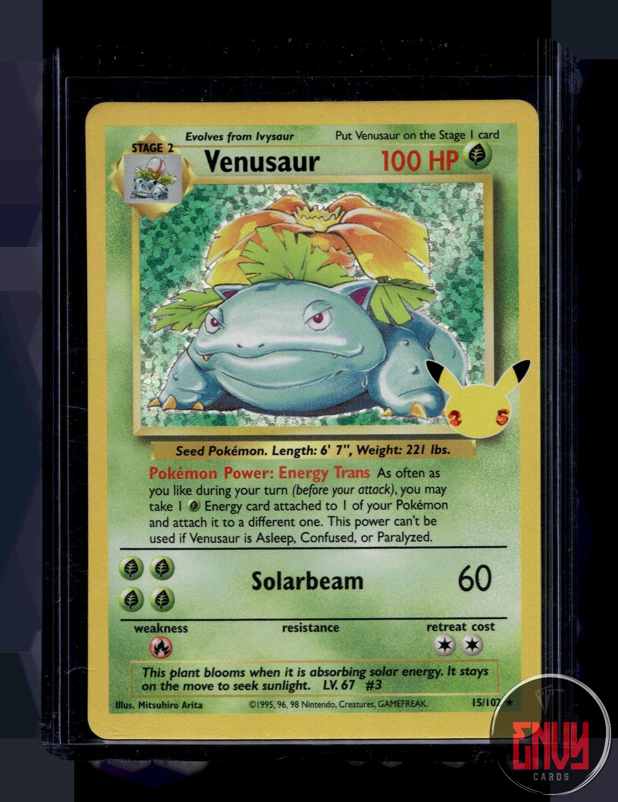 Venusaur NM 15/102 Classic Collection Celebrations: Classic Collection Pokemon