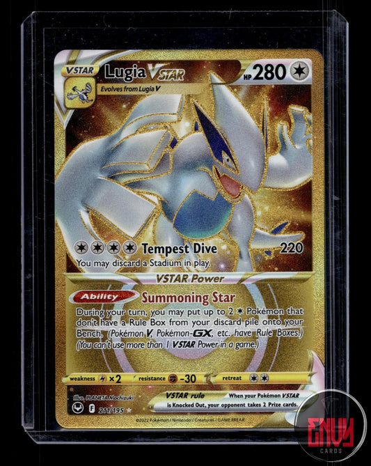 Lugia VSTAR Near Mint 211/195 Secret Rare Silver Tempest Pokemon