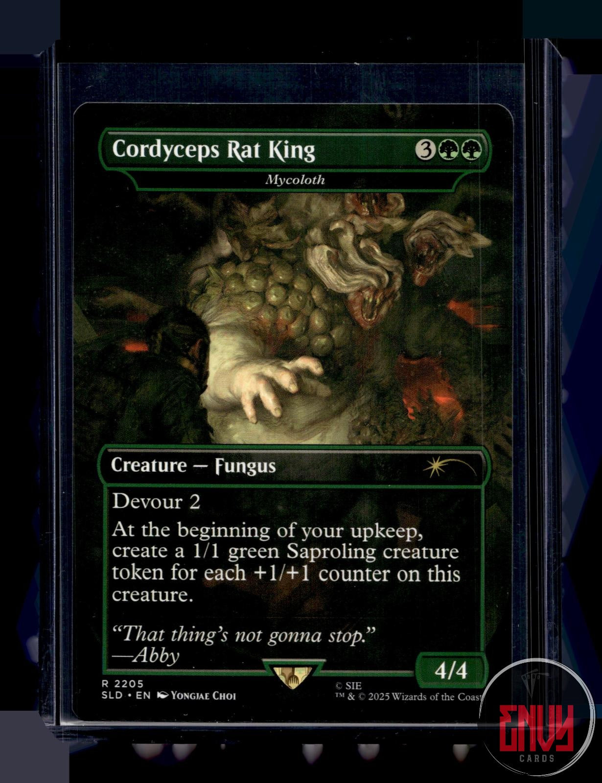 Cordyceps Rat King - Mycoloth NM 2205 SLD Series Magic: The Gathering