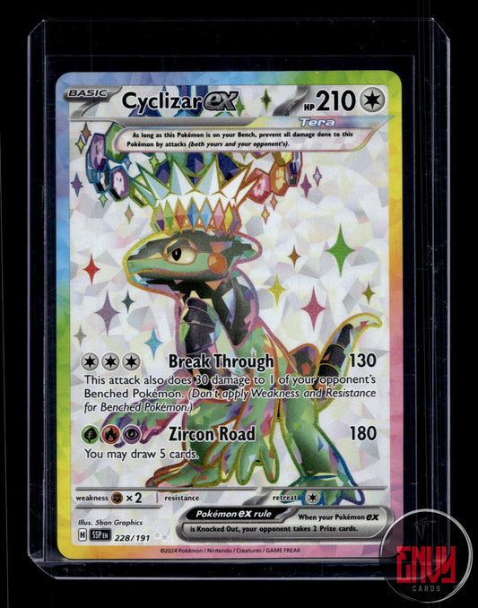 Cyclizar ex Near Mint 228/191 Ultra Rare Surging Sparks Pokemon