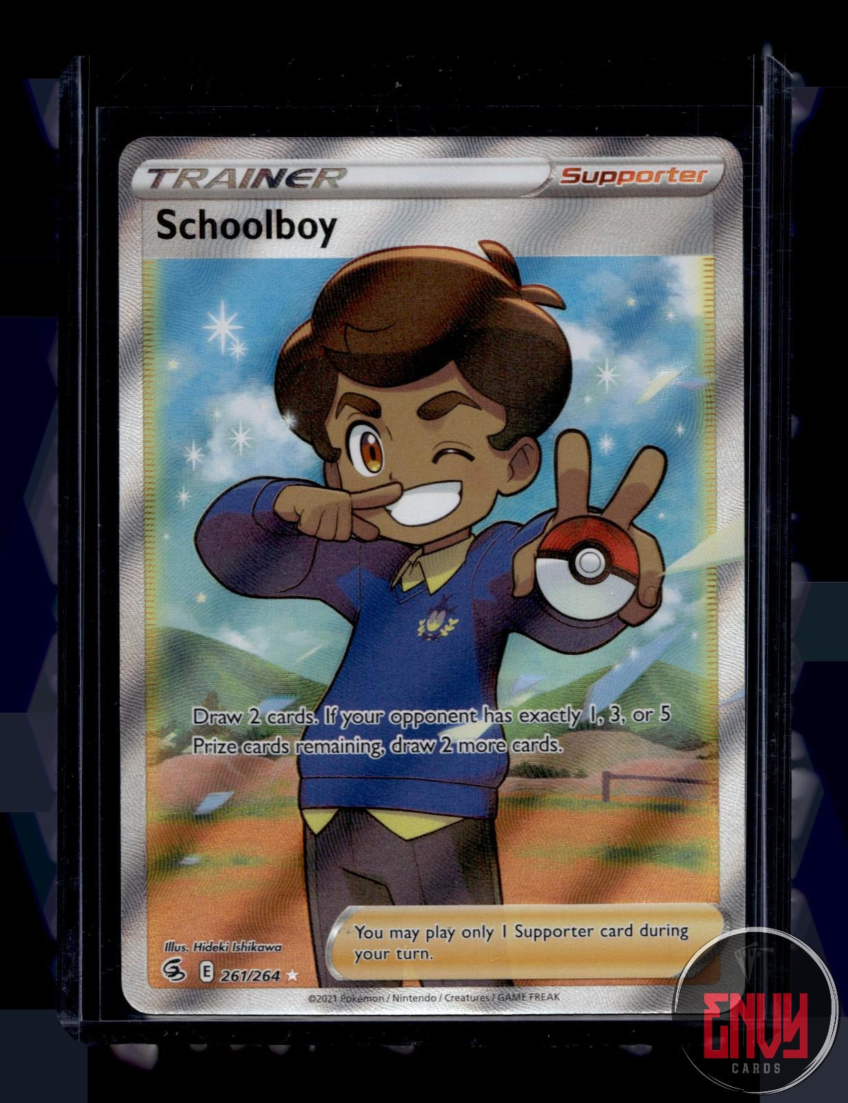 Schoolboy Near Mint 261/264 Ultra Rare Fusion Strike Pokemon