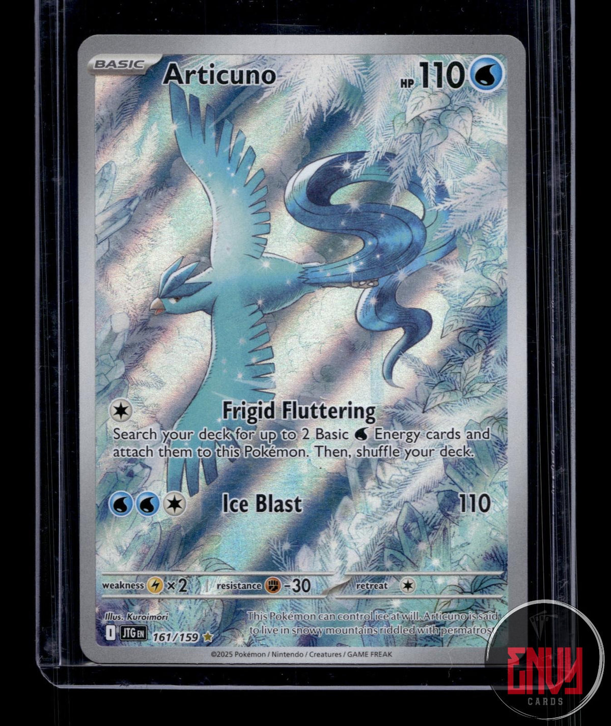 Articuno NM 161/159 IR Journey Together Pokemon Holo