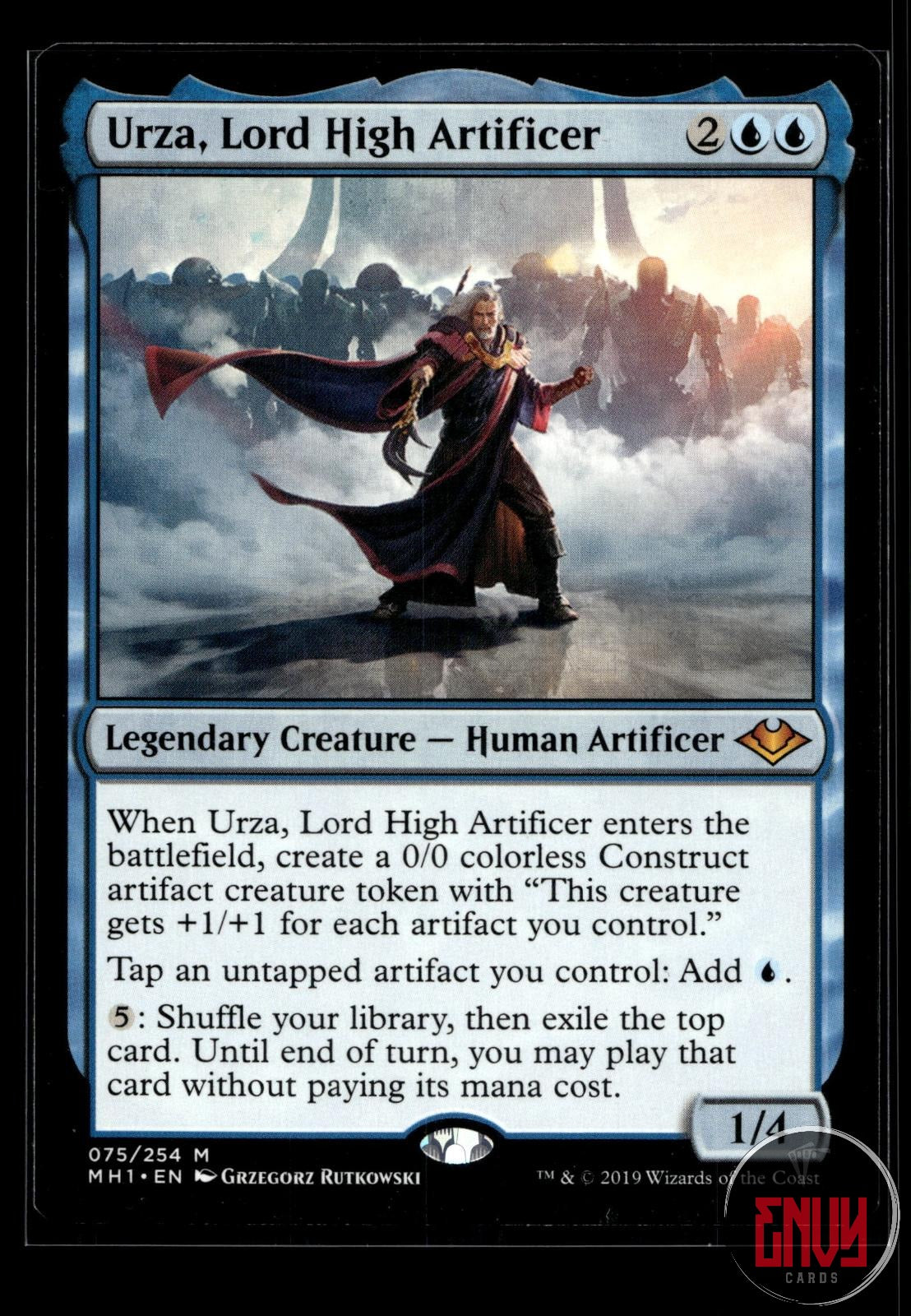 Urza, Lord High Artificer Near Mint 75 Mythic Modern Horizons