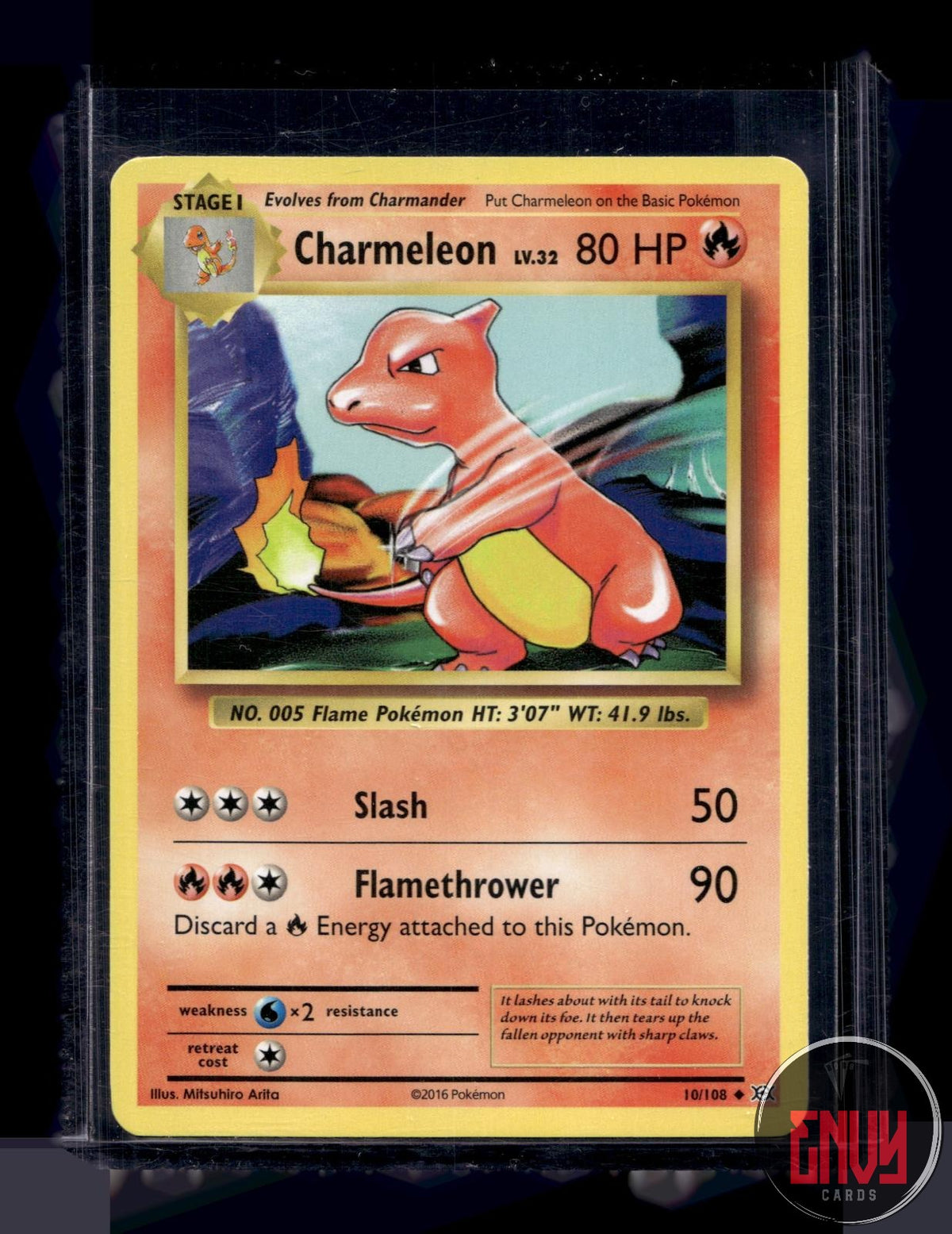Charmeleon NM 10/108 UC Evolutions Pokemon