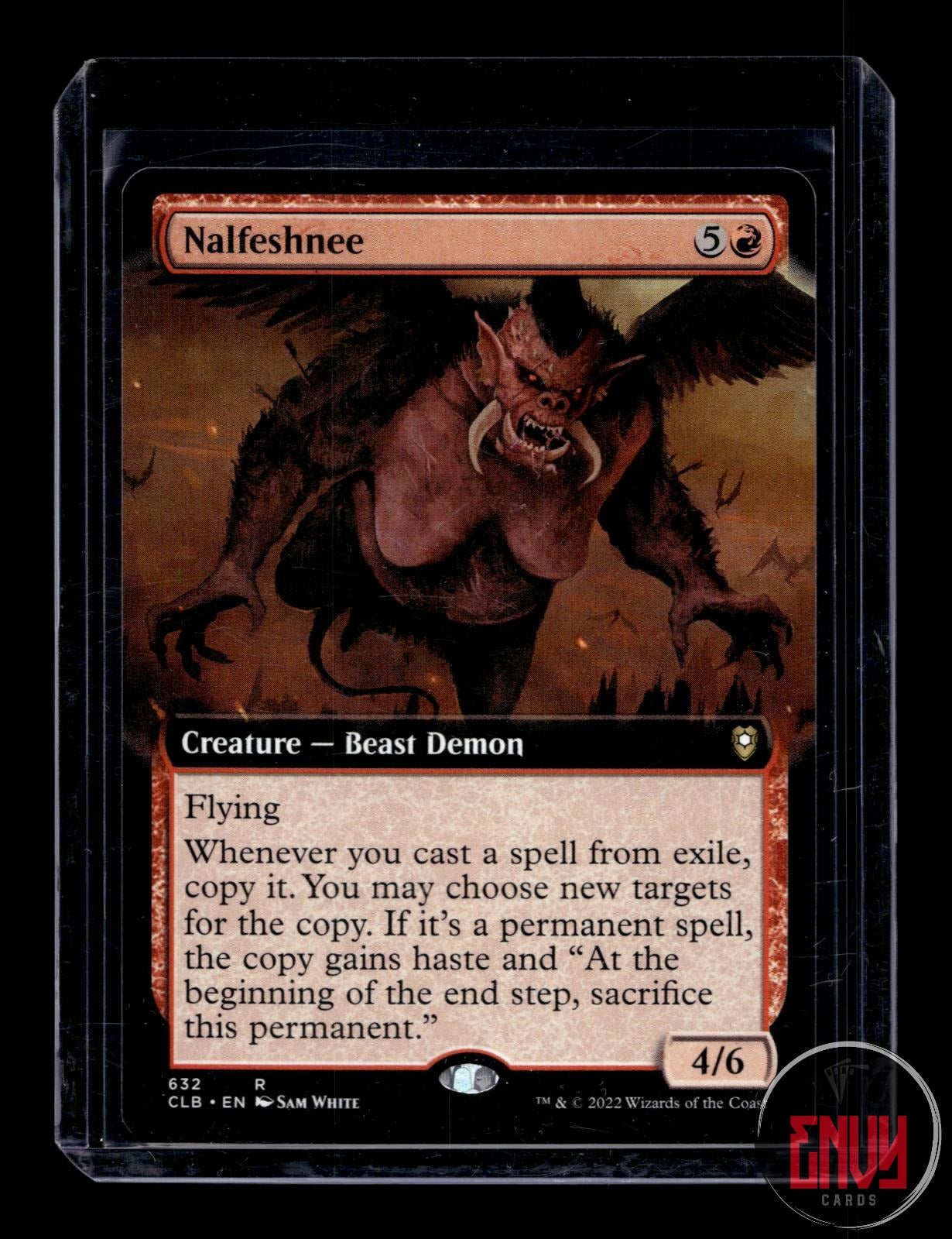 Nalfeshnee (Extended Art) NM 632 Commander Legends: Battle for Baldur's Gate