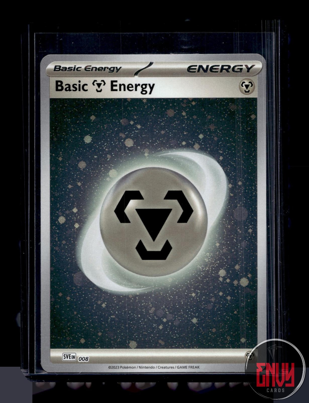 Basic Metal Energy (Cosmos Holo) NM 008 SVE: Scarlet & Violet Energies Pokemon