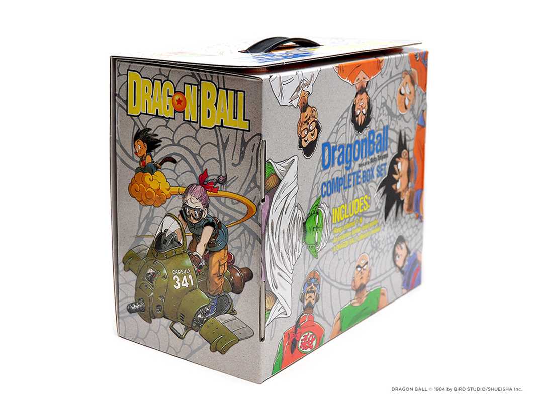 Scale Model Log Loader Dragon Ball Complete Box Set by Akira Toriyama – Envy Card Store