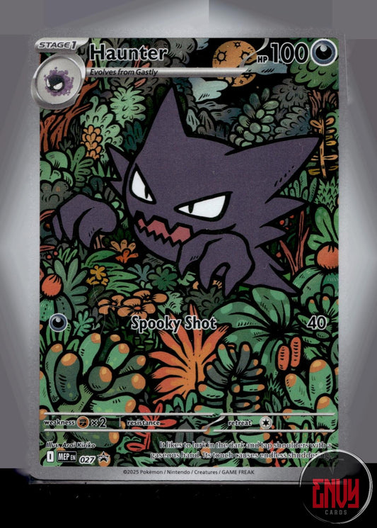 Haunter LP 027 Illustration Rare ME: Mega Evolution Promo Pokemon Holo