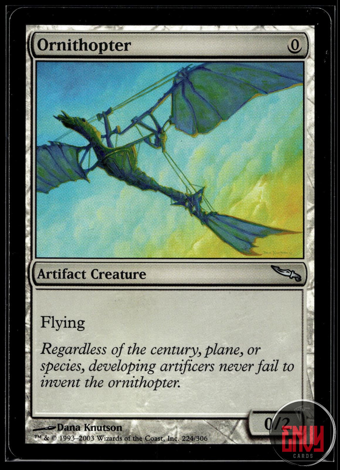 Ornithopter Near Mint 224 Uncommon Mirrodin Foil