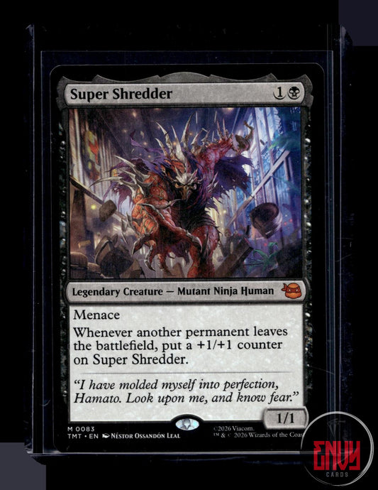 Super Shredder Lightly Played 0083 Mythic Teenage Mutant Ninja Turtles