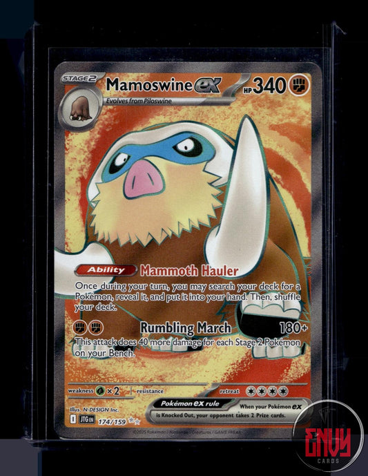 Mamoswine ex Near Mint 174/159 Ultra Rare Journey Together Pokemon