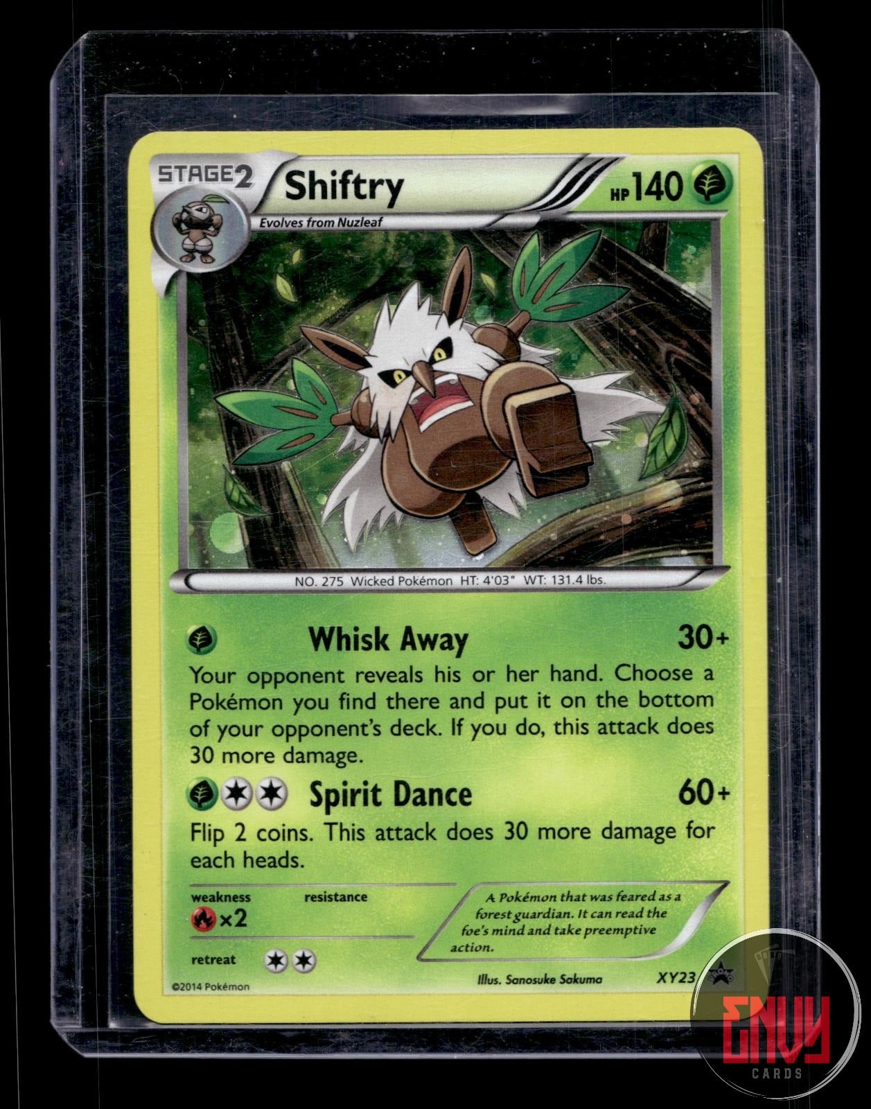 Shiftry Lightly Played XY23 Promo XY Promo Pokemon Holo