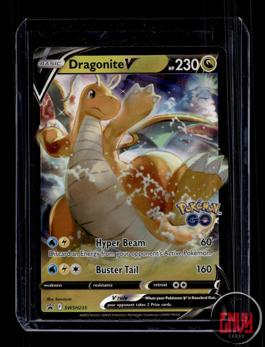 Dragonite V Near Mint SWSH235 Promo Sword & Shield Promo Pokemon Holo
