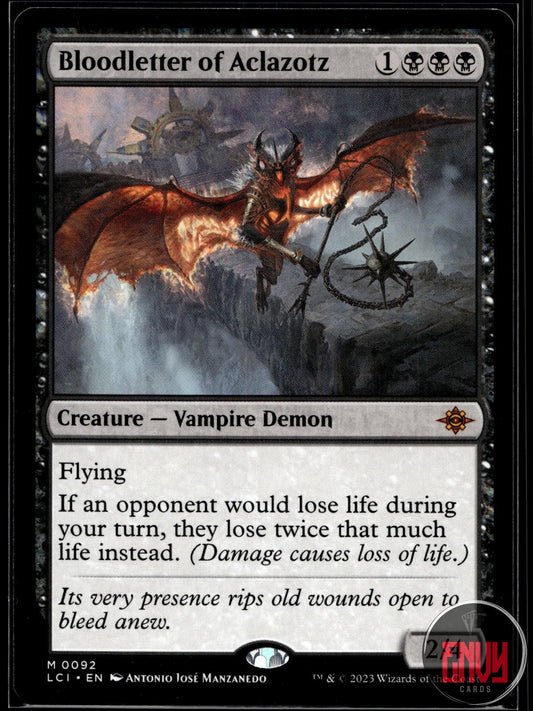 Bloodletter of Aclazotz Near Mint 92 Mythic The Lost Caverns of Ixalan