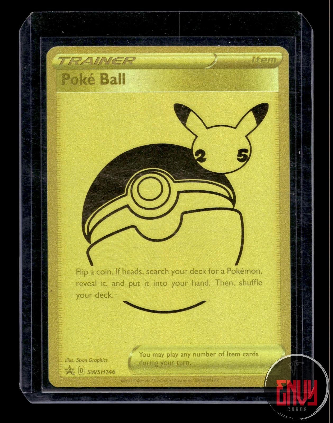 Poke Ball Near Mint SWSH146 Promo Sword & Shield Promo Pokemon