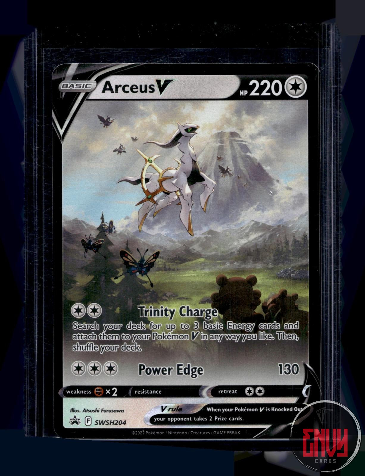 Arceus V Near Mint SWSH204 Promo Sword & Shield Promo Pokemon Holo