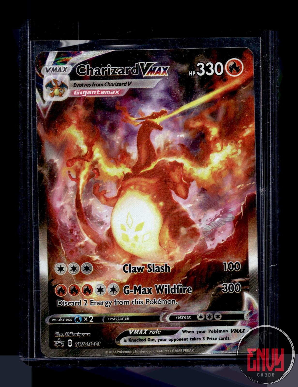 Charizard VMAX Near Mint SWSH261 Promo Sword & Shield Promo Pokemon Holo