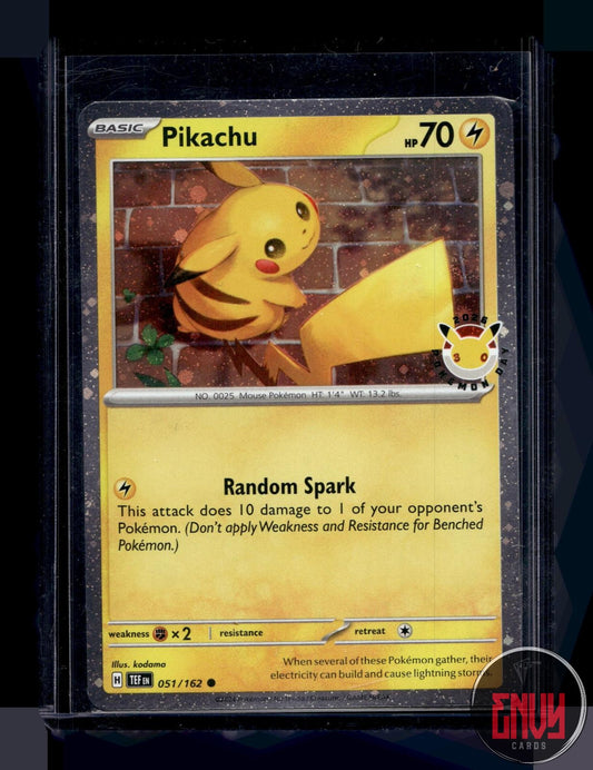 Pikachu (Pokemon Day 2026) NM 051/162 Miscellaneous Cards & Products Pokemon