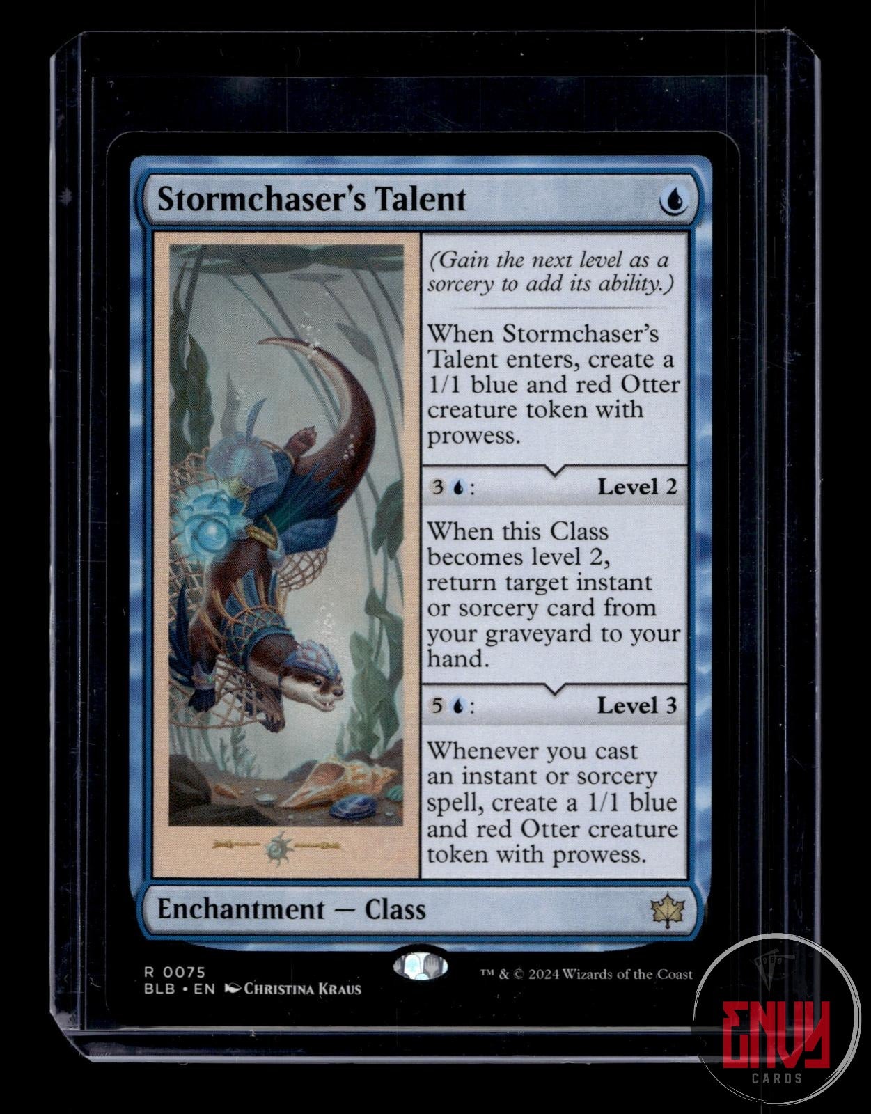 Stormchaser's Talent Lightly Played 75 Rare Bloomburrow