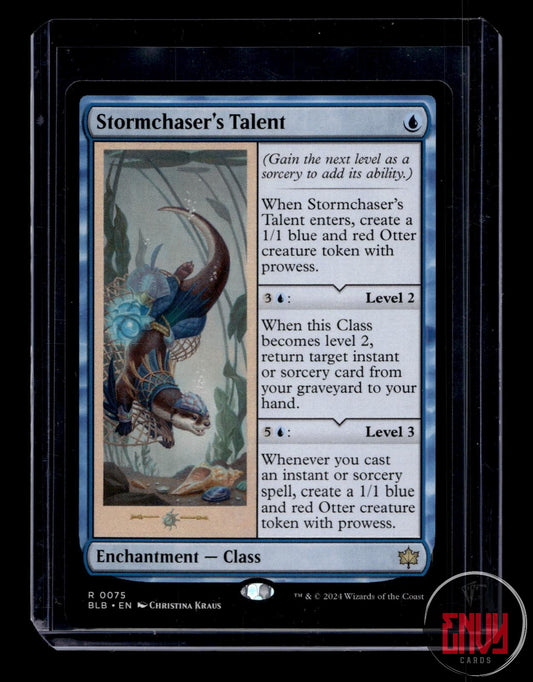 Stormchaser's Talent Lightly Played 75 Rare Bloomburrow