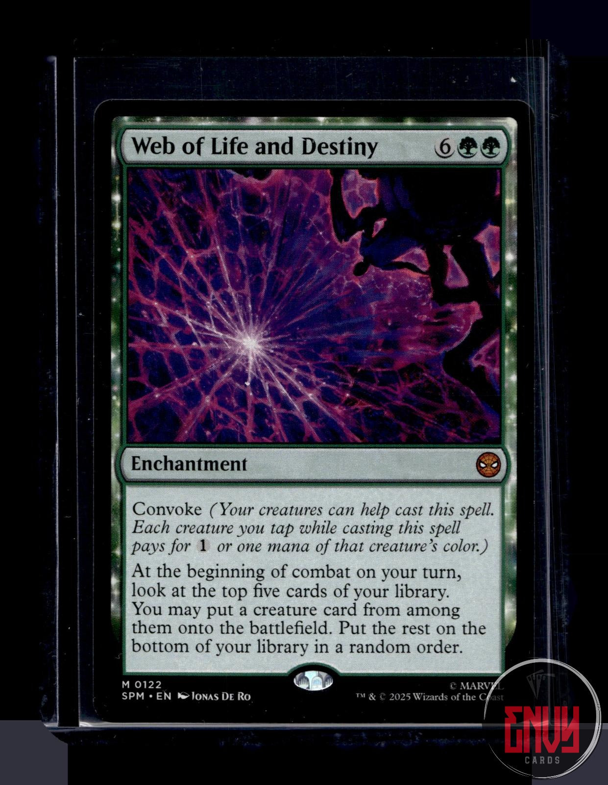 Web of Life and Destiny Lightly Played 122 Mythic Marvel's Spider-Man