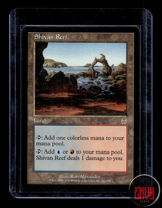 Shivan Reef Lightly Played 142 Rare Apocalypse Magic: The Gathering