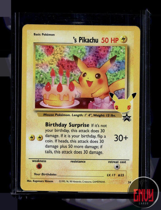 _____'s Pikachu LP 24 Celebrations: Classic Collection Pokemon Holo
