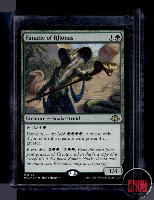 Fanatic of Rhonas Near Mint 152 Rare Modern Horizons 3 Magic: The Gathering