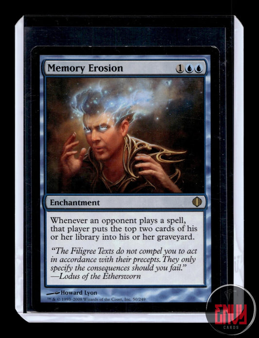 Memory Erosion Moderately Played 50 Rare Shards of Alara Magic: The Gathering