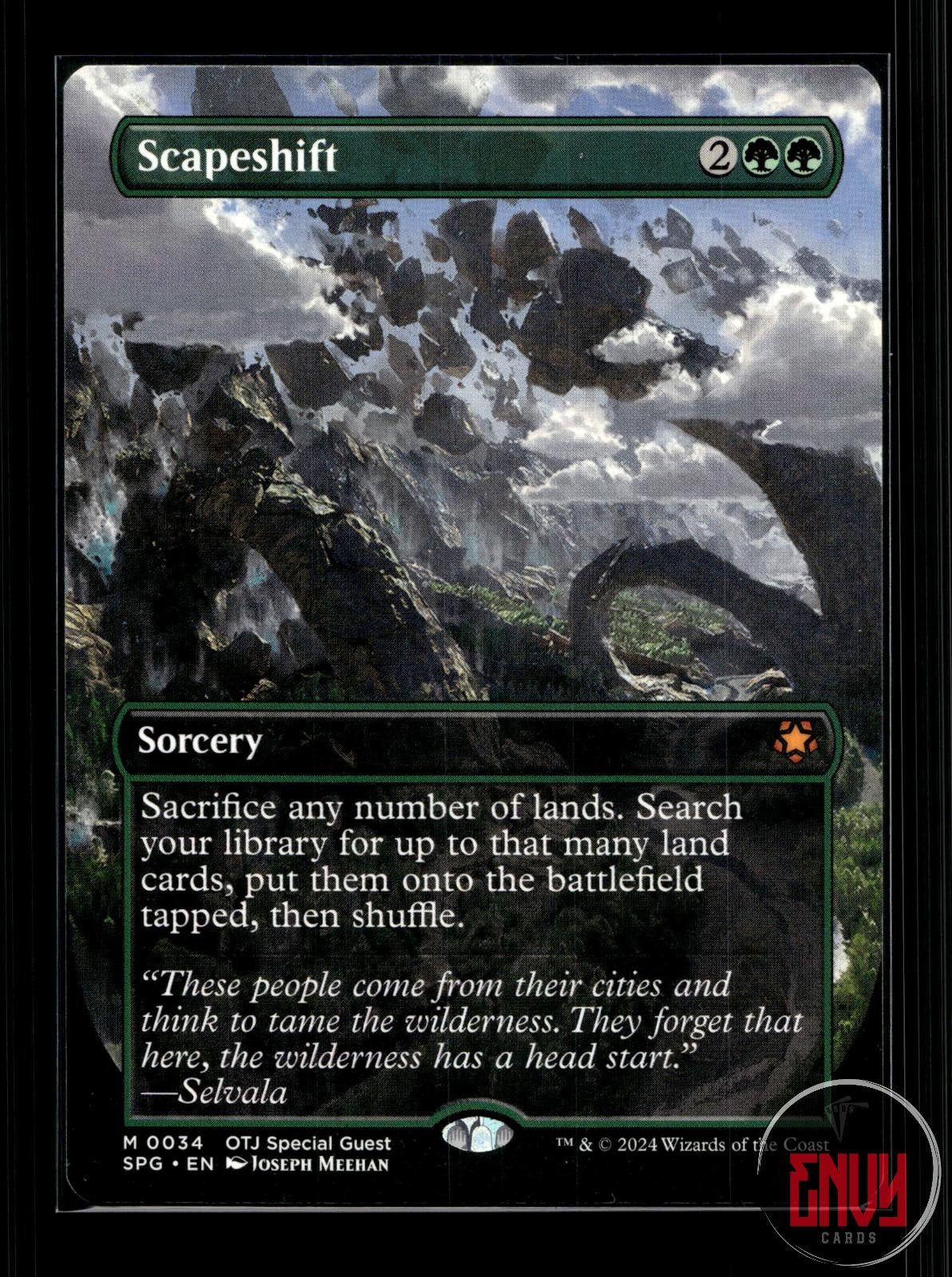 Scapeshift (Borderless) Near Mint 34 Mythic Special Guests