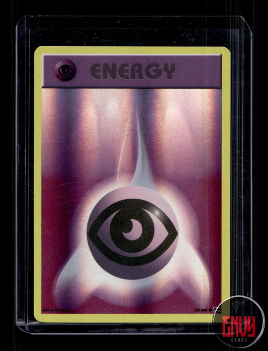 Psychic Energy Near Mint 95/108 Common Evolutions Pokemon Reverse Holo