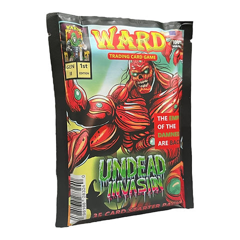 Ward Card Game Undead Invasion Starter Pack(Generation 2)