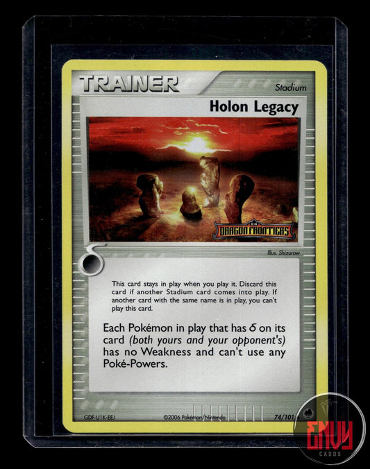 Holon Legacy Near Mint 74/101 Uncommon Dragon Frontiers Pokemon Reverse Holo