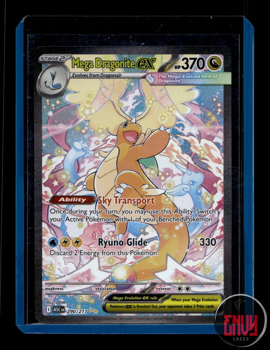 Mega Dragonite ex NM 290/217 Special Illustration Rare Ascended Heroes Pokemon