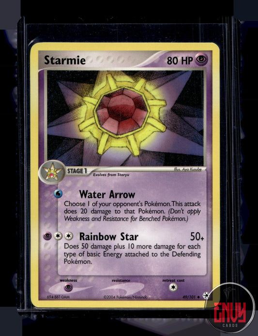 Starmie Lightly Played 49/101 Uncommon Hidden Legends Pokemon