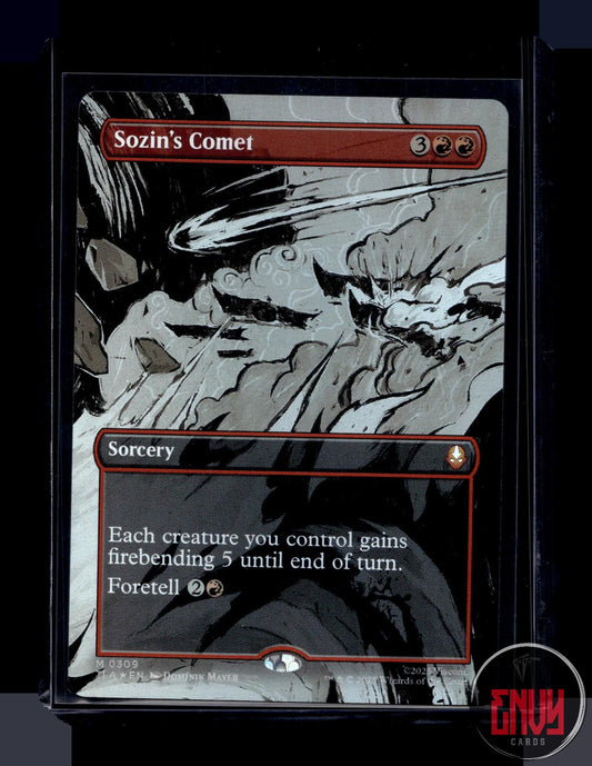 Sozin's Comet (0309) (Borderless) LP 309 Mythic Avatar: The Last Airbender Foil