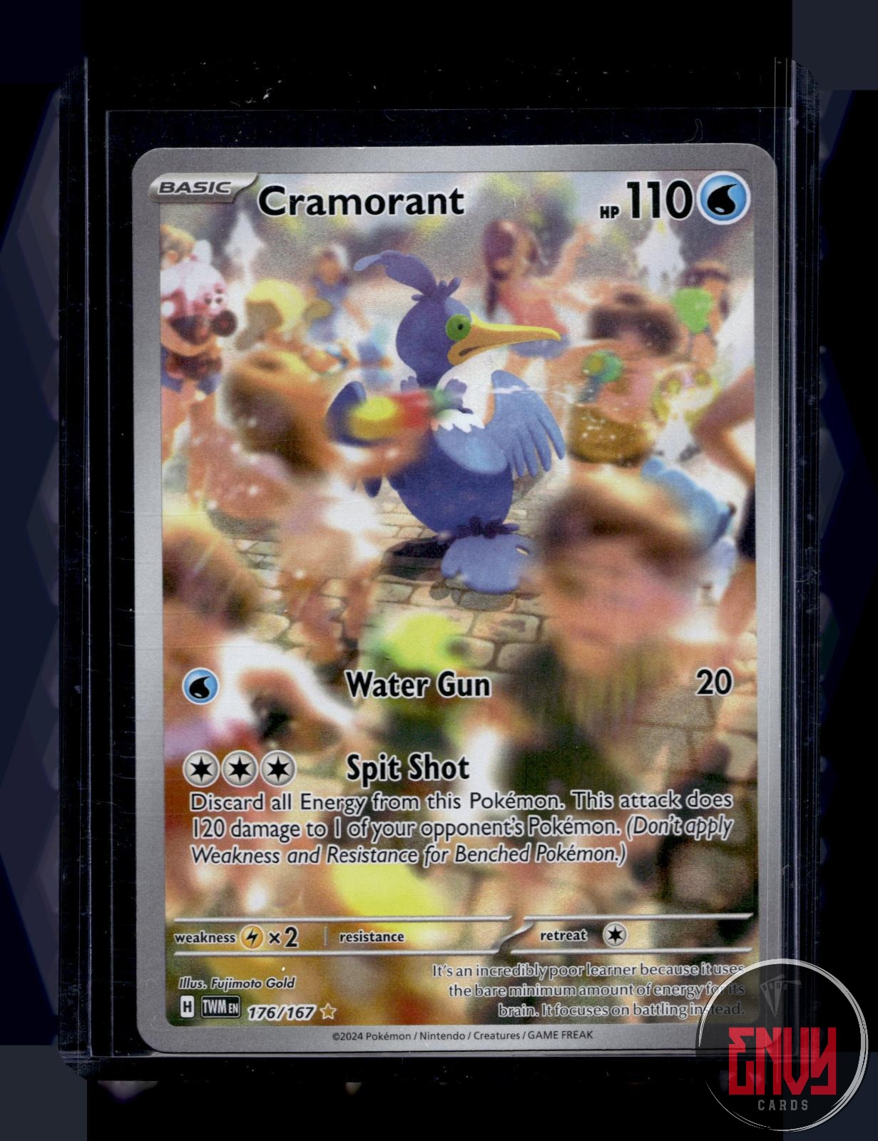 Cramorant Near Mint 176/167 Illustration Rare Twilight Masquerade Pokemon